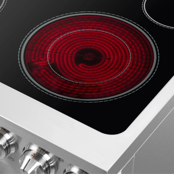 FORNO Massimo 30" French Door Electric Range FFSEL6955-30