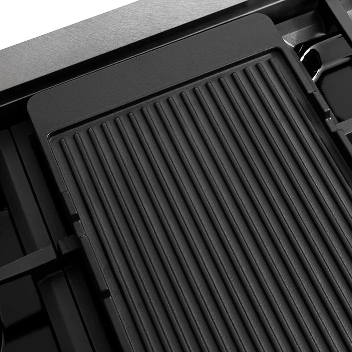 ZLINE 48" Paramount Dual Fuel Range DuoPro™ Cooktop, Dual Ovens PSDRS-BLM-4809K
