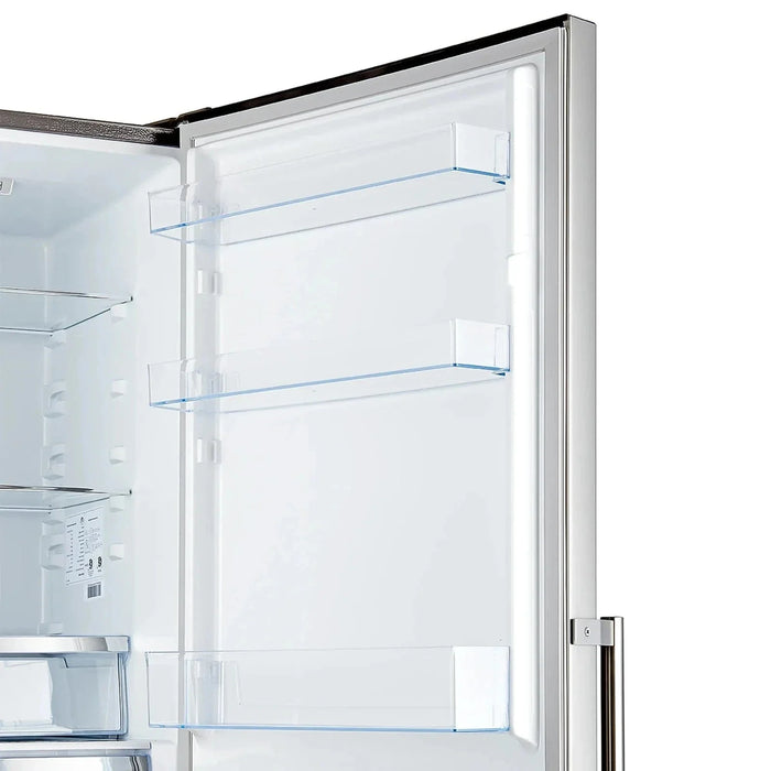 Forno Guardia 46.8"Side-by-Side Bottom Freezer Refrigerator in Stainless Steel FFFFD1778-48