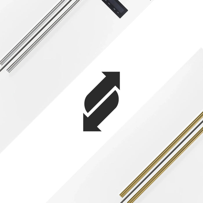 FORNO Espresso Salerno 33" Refrigerator White Antique Brass Handles FFRBI1805-33WHT