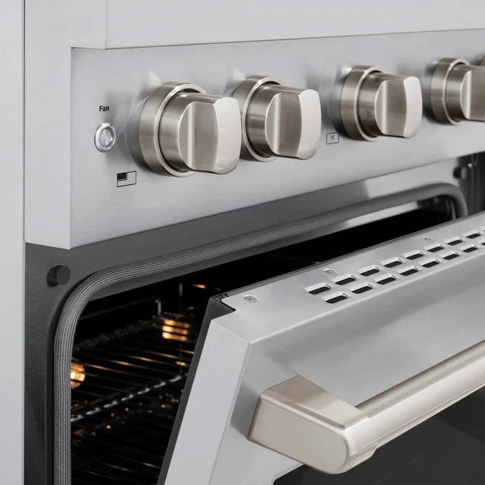 ZLINE 30"Paramount Dual Fuel Range Stainless Steel, Brass Burner, SDR-BR-3009K