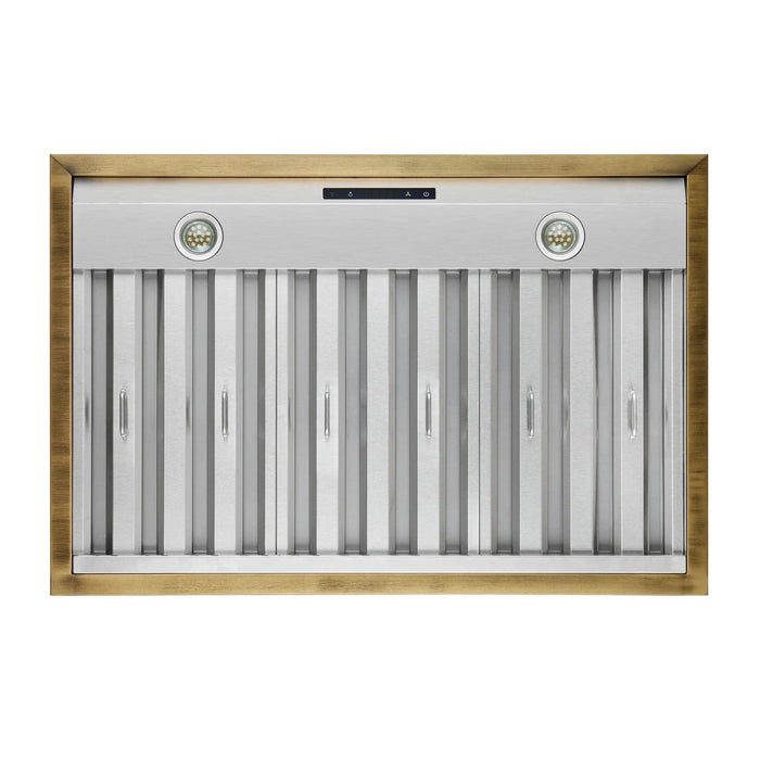 FORNO Vittorio 36" Wall Mount Range Hood FRHWM5078-36WHT