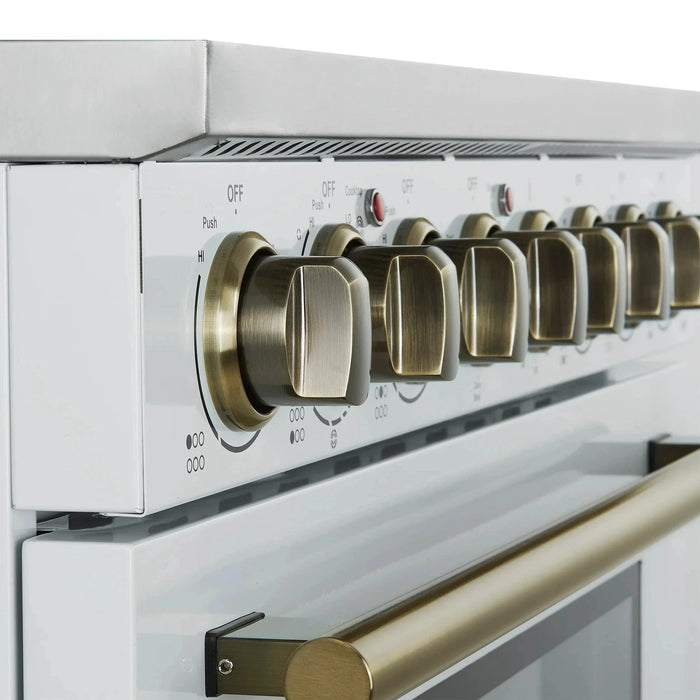 FORNO Paolo 36" Electric Range FFSEL6011-36WHT