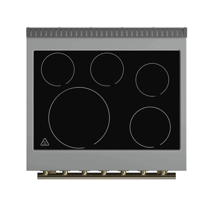 FORNO Paolo 30" Electric Range FFSEL6011-30WHT