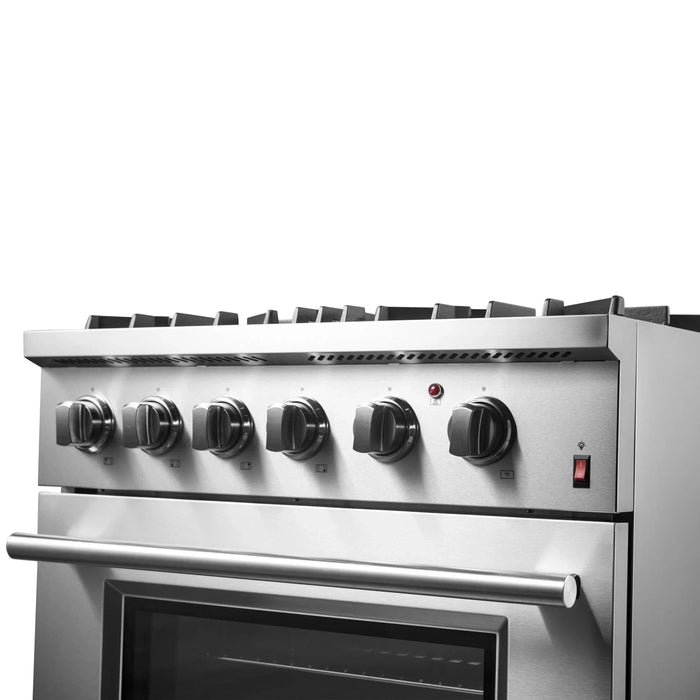 FORNO Marco 30" Dual Fuel Range FFSGS6197-30