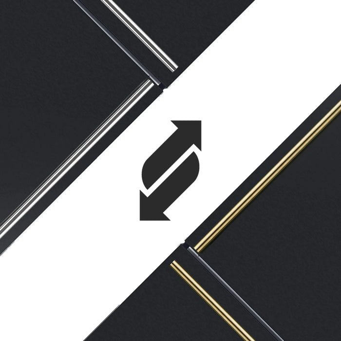 FORNO Espresso Milano 31" Left Swing Refrigerator FFFFD1786-31BLK