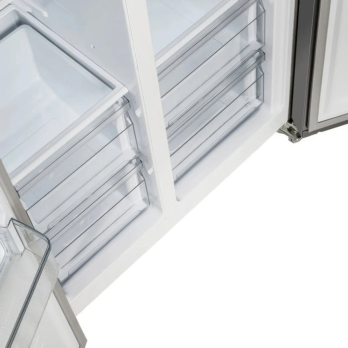 FORNO Salerno 33" Side-by-Side Built-In Refrigerator FFRBI1805-33SB