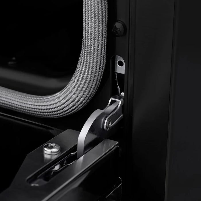 ZLINE Autograph Edition 48" Paramount Gas Range, Cooktop, Gas Convection Oven, Black Stainless Steel, Helix Handle SGRBZ-48-KCB