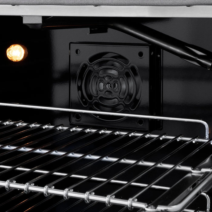 ZLINE 48"Paramount Dual Fuel Range Stainless Steel, White Matte, SDR-WM-4809K