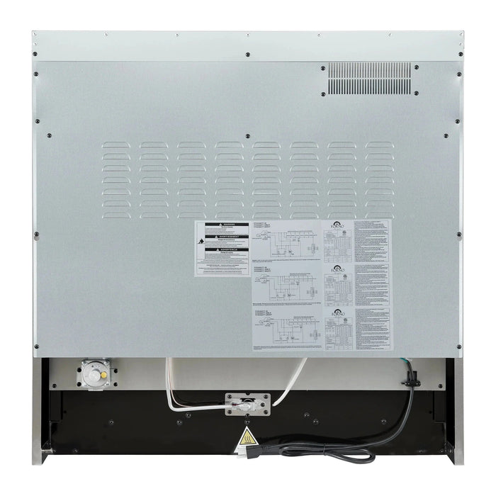 FORNO Marco 36" Gas on Gas Range FFSGS6277-36BLK