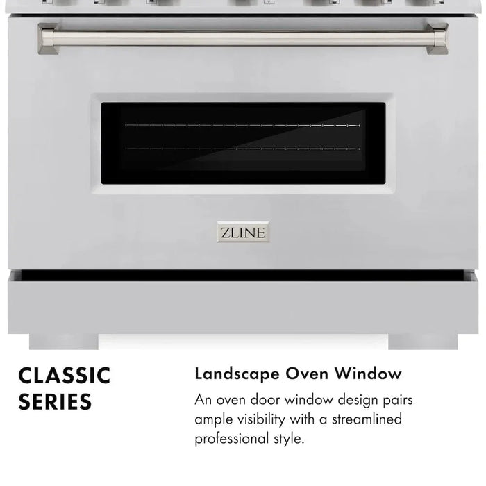 ZLINE 30" Dual Fuel Range, Gas Cooktop, Electric Convection Oven Stainless Steel, CDR30