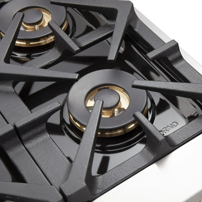 Forno 2-Piece Appliance Package 48" Gas Range, 60" Built-In Refrigerator Stainless Steel FBDL-019-06CAUS