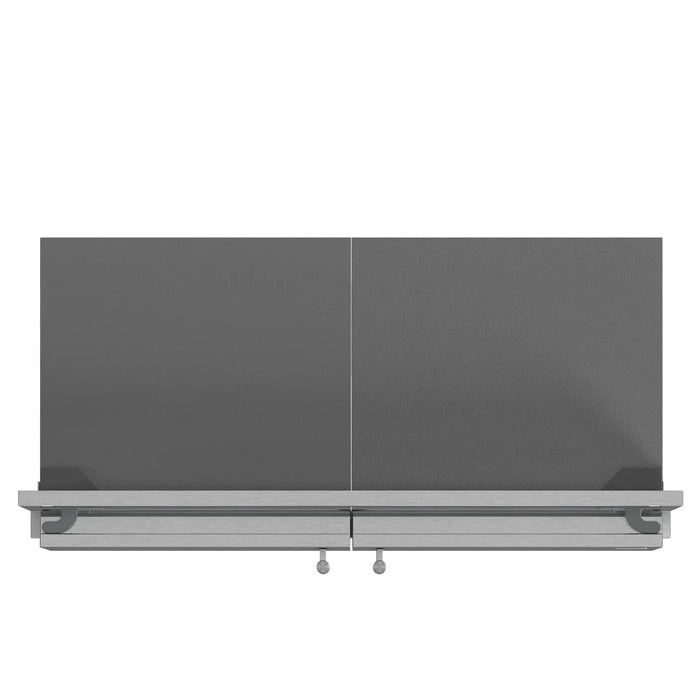 Forno 60" Maderno 2-Piece Convertible Built-In Refrigerator/Freezer with Decorative Grill Trim, 27.2 cu.ft. FFFFD1722-60S