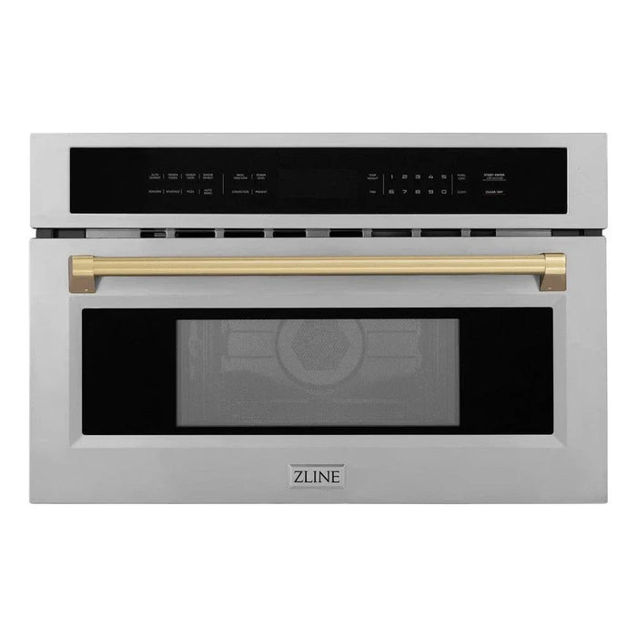 ZLINE 30” Convection Microwave, Stainless Steel, Bronze MWOZ-30-CB