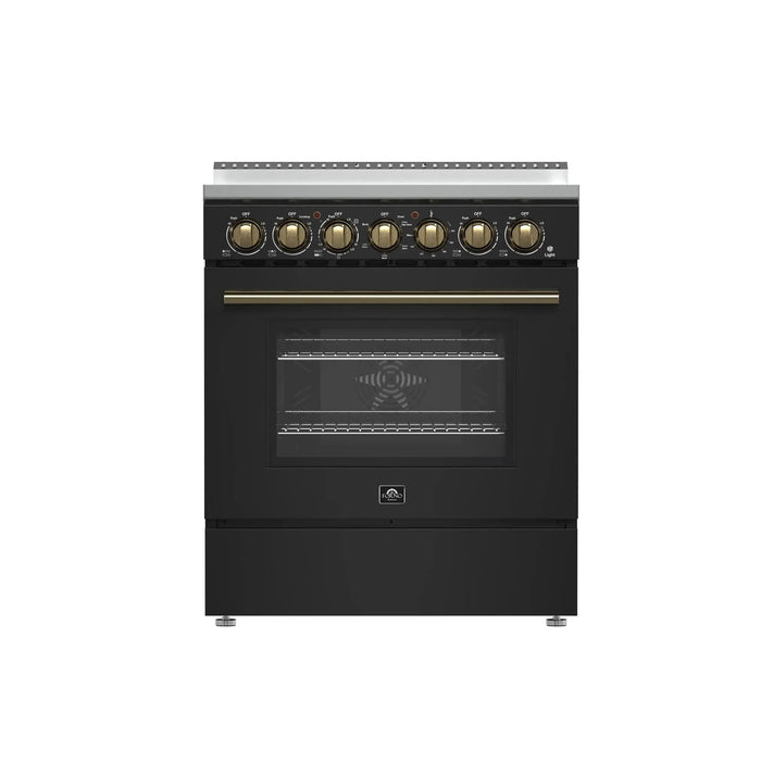 FORNO Paolo 30" Electric Range FFSEL6011-30BLK