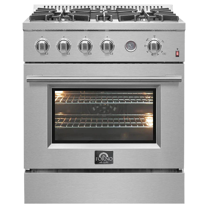 FORNO Marco 30" Gas on Gas Range FFSGS6277-30