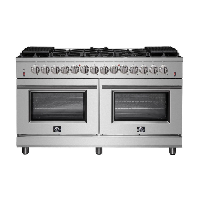 FORNO Massimo 60" Dual Fuel Range FFSGS6125-60