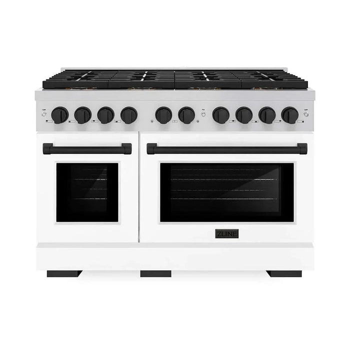 ZLINE 48" Paramount Gas Range DuoPro™ Cooktop, Dual Ovens PSGRZ-WM-48-MB09K