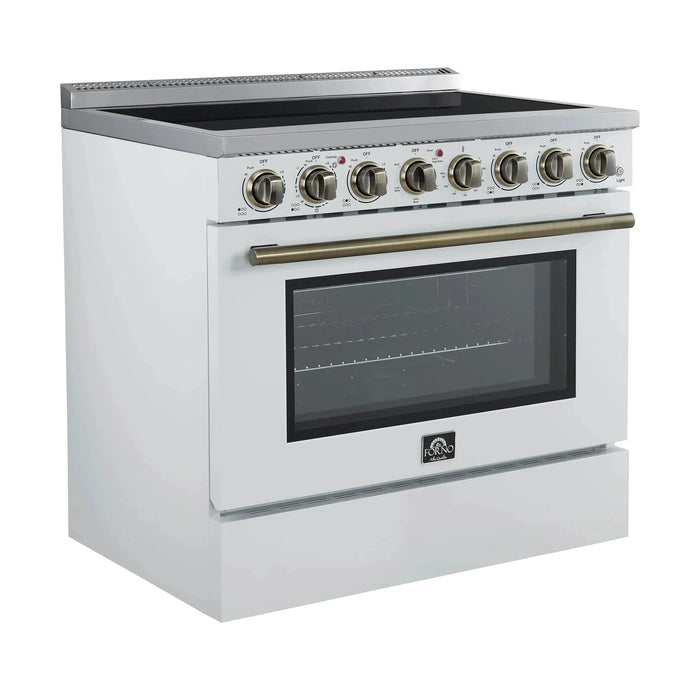 FORNO Paolo 36" Electric Range FFSEL6011-36WHT