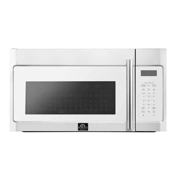 FORNO Fornace 30" Over The Range Microwave White FOTR3038-30WHT