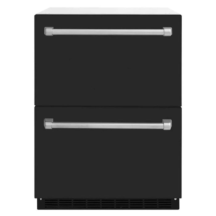 ZLINE 24" Touchstone 168 Can Outdoor-Rated Dual Refrigerator Drawer