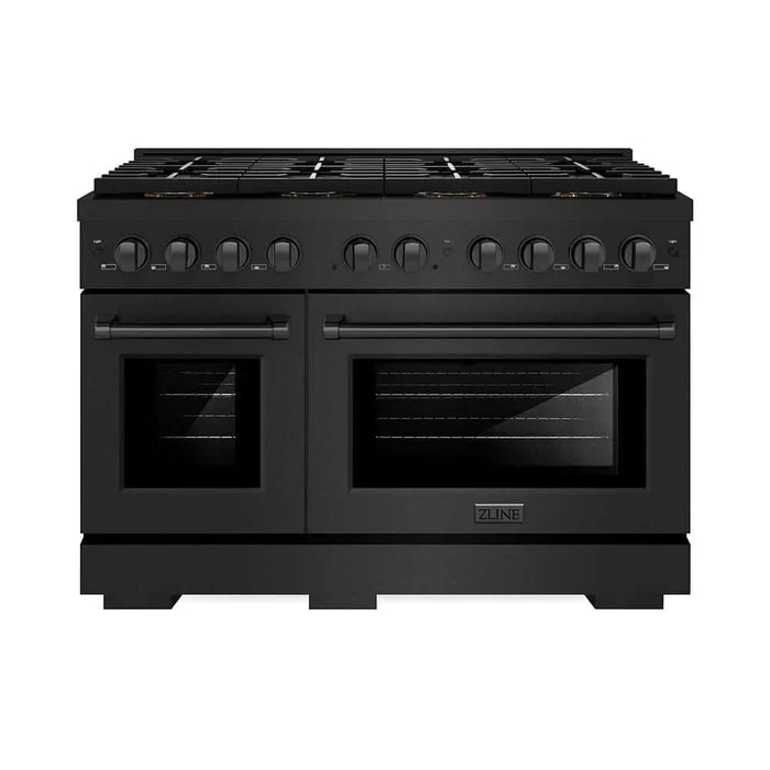 ZLINE 48" Paramount Dual Fuel Range DuoPro™ Cooktop, Dual Ovens PSDRB-4809K