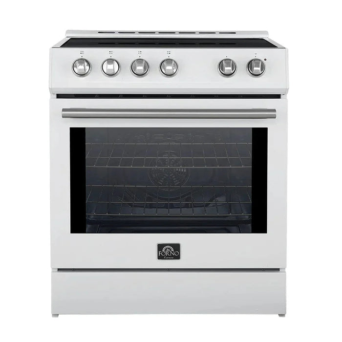 FORNO Espresso Leonardo 30" Induction Range FFSIN0982-30WHT