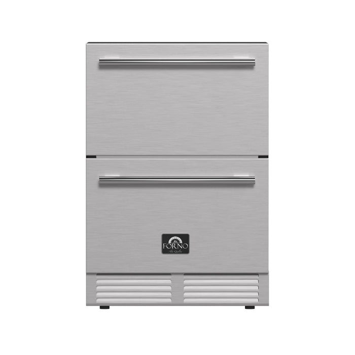 FORNO Cosenza 24" Built-In Indoor/Outdoor Drawer Freezer FDRBI1838-24S