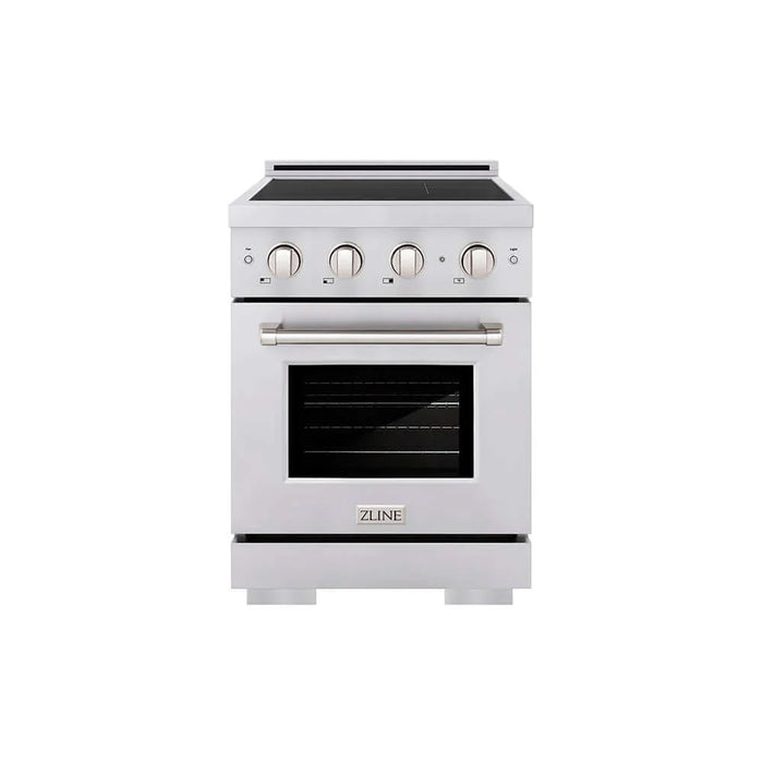 ZLINE 24" Paramount Induction Range, Cooktop, Electric Convection Oven SINR24