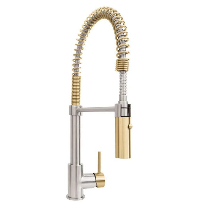 ZLINE Autograph Edition Sierra Pull Down Spring Single Handle Kitchen Faucet, SRA-KF-Z