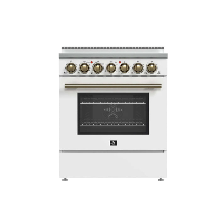 FORNO Paolo 30" Electric Range FFSEL6011-30WHT
