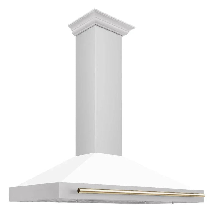 ZLINE 48" Autograph Stainless Wall Range Hood KB4STZ-WM48-G09K