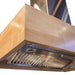 ZLINE 36" Remote Blower Wooden Wall Range Hood, 681M-RD-36 - Farmhouse Kitchen and Bath