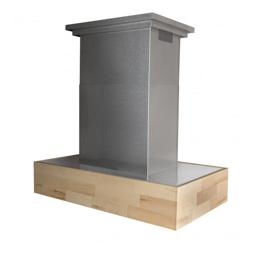 ZLINE 48" Remote Blower Wooden Island Range Hood, 681iM-RD-48 - Farmhouse Kitchen and Bath