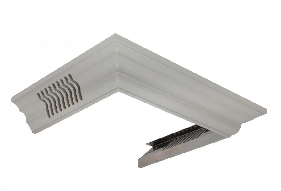 ZLINE Vented Crown Molding Profile 6 for Wall Range Hood, CM6V-KBUU
