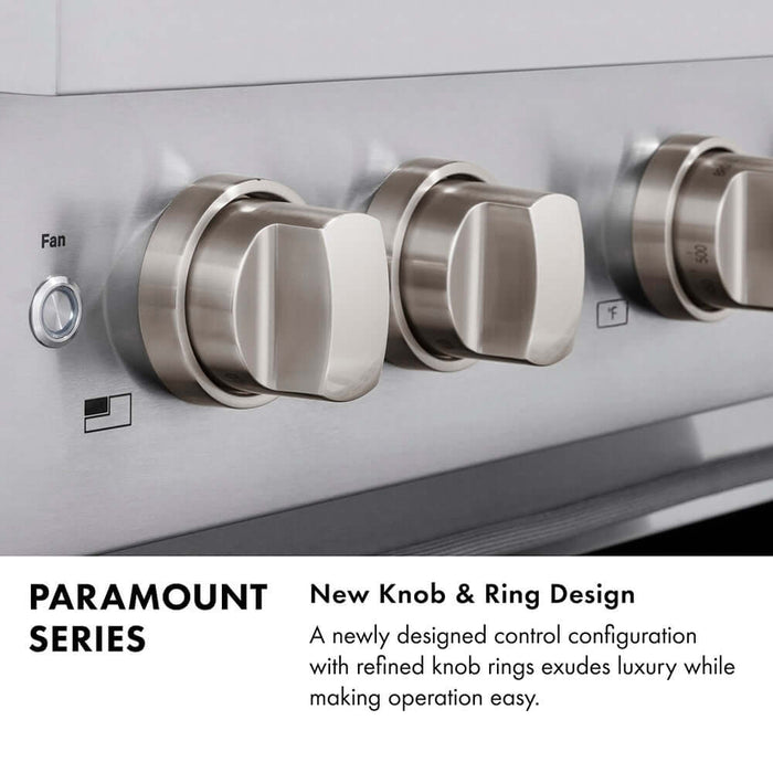 ZLINE 48" Paramount Dual Fuel Range DuoPro™ Cooktop, Dual Ovens PSDRBZ-48-G09K