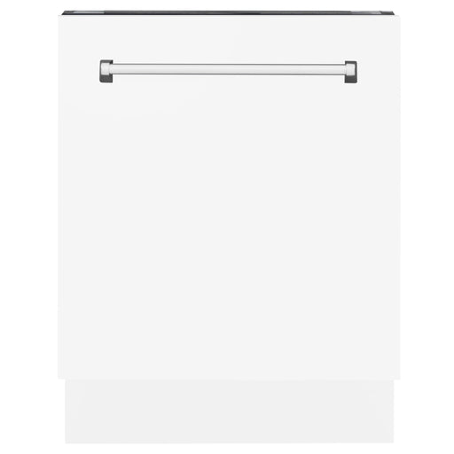 24" Dishwasher with White Matt panel, Stainless Tub, DWV - WM - 24 - Farmhouse Kitchen and Bath