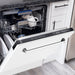 24" Dishwasher with White Matt panel, Stainless Tub, DWV - WM - 24 - Farmhouse Kitchen and Bath