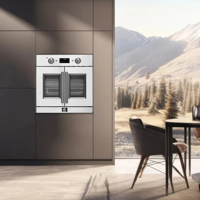 Forno Gallico 30" Electric French Door Wall Oven,  FBOEL1371-30