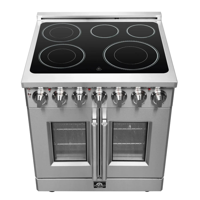 FORNO Massimo 30" French Door Electric Range FFSEL6955-30