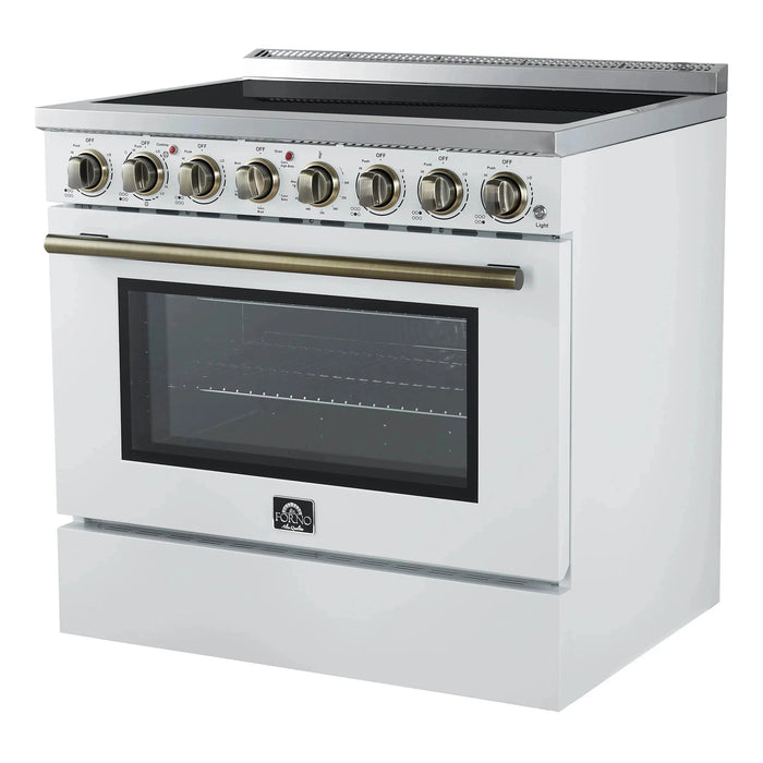 FORNO Paolo 36" Electric Range FFSEL6011-36WHT