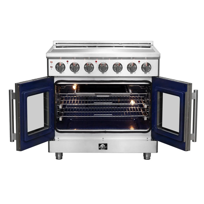 FORNO Massimo 36" French Door Electric Range FFSEL6955-36