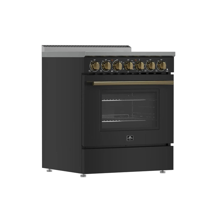 FORNO Paolo 30" Electric Range FFSEL6011-30BLK