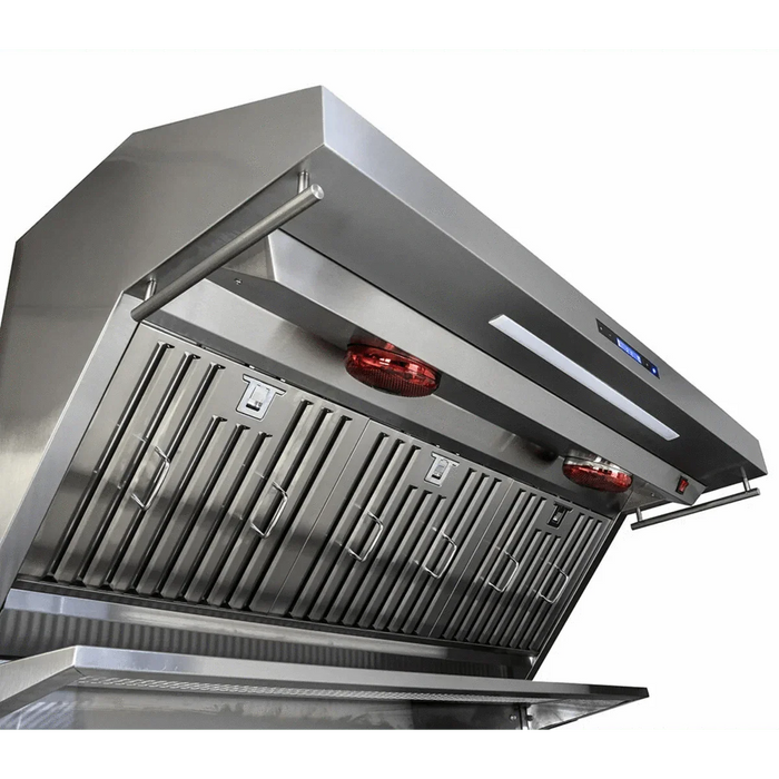 Forno Savona - 48" Wall Mount Range Hood & Back Splash FRHWM5029-48