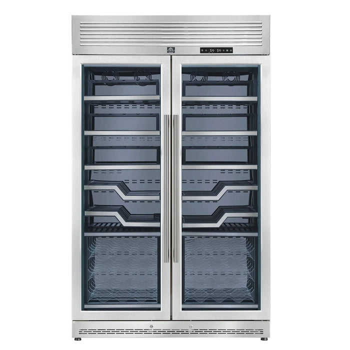 FORNO Abruzzo 48" 102 Bottle Dual Zone Wine Cooler FWCDR6611-48S