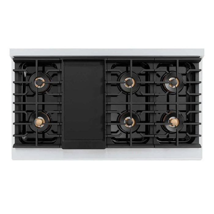ZLINE 48" Paramount Dual Fuel Range DuoPro™ Cooktop, Dual Ovens PSDR4809K
