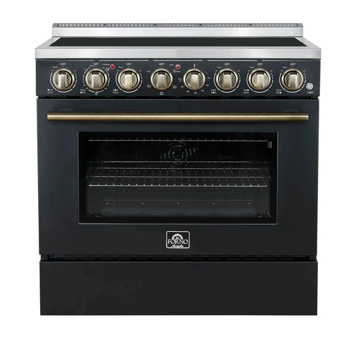 FORNO Paolo 36" Electric Range FFSEL6011-36BLK