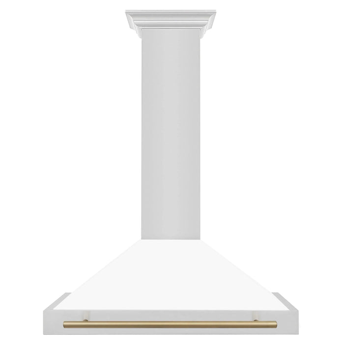 ZLINE 36" Autograph Stainless Wall Range Hood KB4STZ-WM36-CB09K