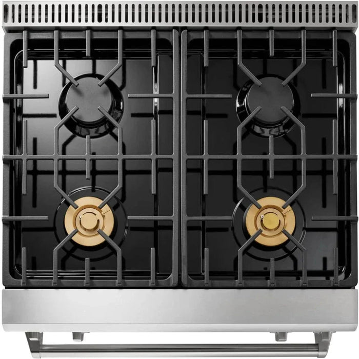 THOR 30" Freestanding Professional Liquid Propane Gas Range, TRG3001LP