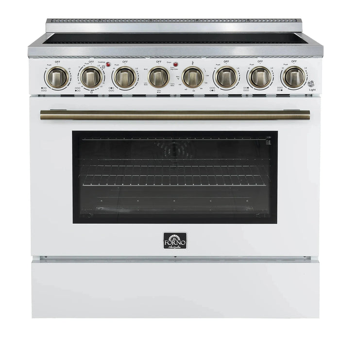 FORNO Paolo 36" Electric Range FFSEL6011-36WHT